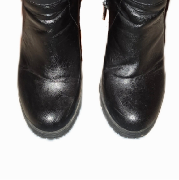 Sam Edelman Black Leather Boots - Picture 3 of 5